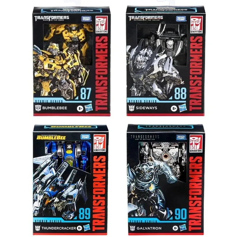 In Stock Transformers Toy Studio Series SS87 Bumblebee SS88 Sideways SS89 Thundercracker SS90 Galvatron Action Figures Gifts