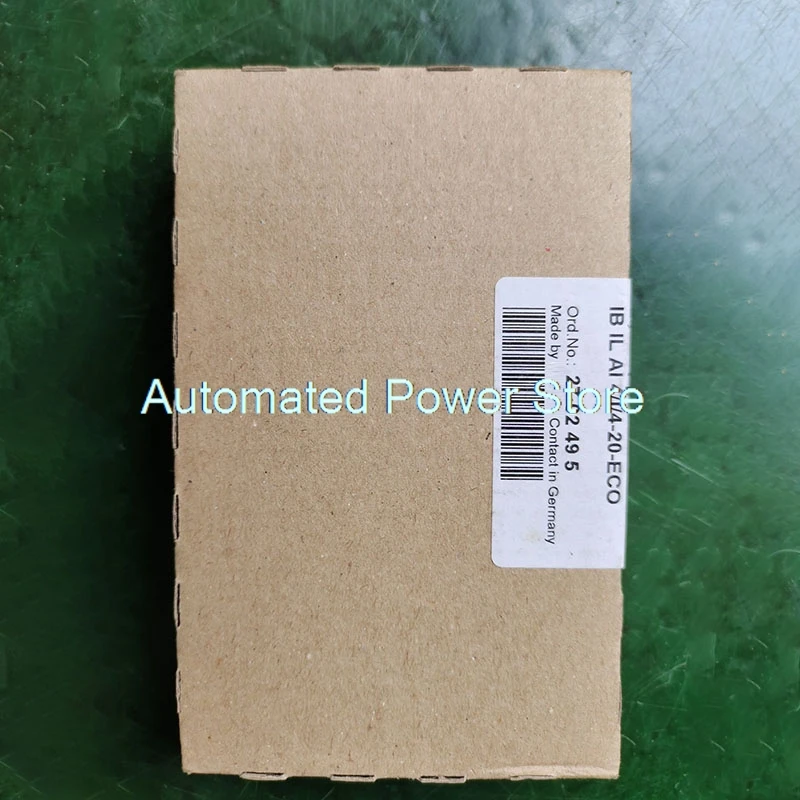 IB IL AI 4/I/4-20-ECO Analog Module Analog Input: 4. 4 mA ... 20 mA Connection Technology: 2-Wire 2702495 100% Tested Fast Ship