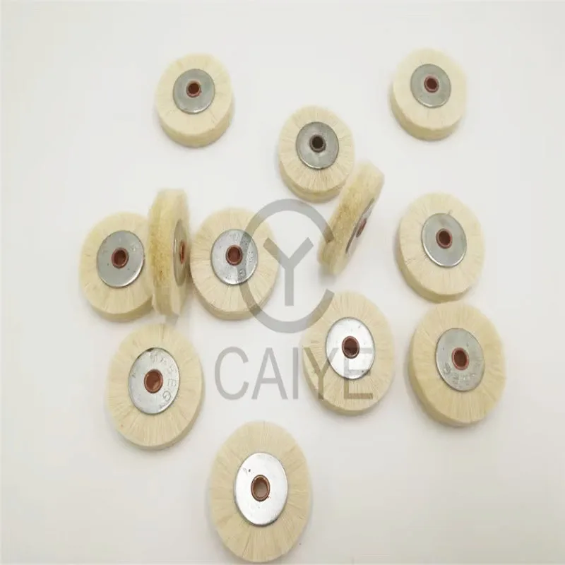 

10Pieces/Lots Man Roland Roland 800 Printing Machine Parts White Color Brush Paper Wheel Size 35X6X14mm