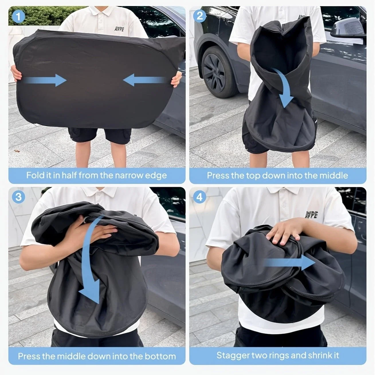 New car front sunshade suitable for Kia CERATO for Carnival for K5 for NIRO  for STINGER for SEDONA car sunshade accessories - view 6