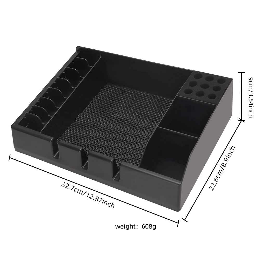 Black Barber Clipper Tray Organizer Storage Shelf