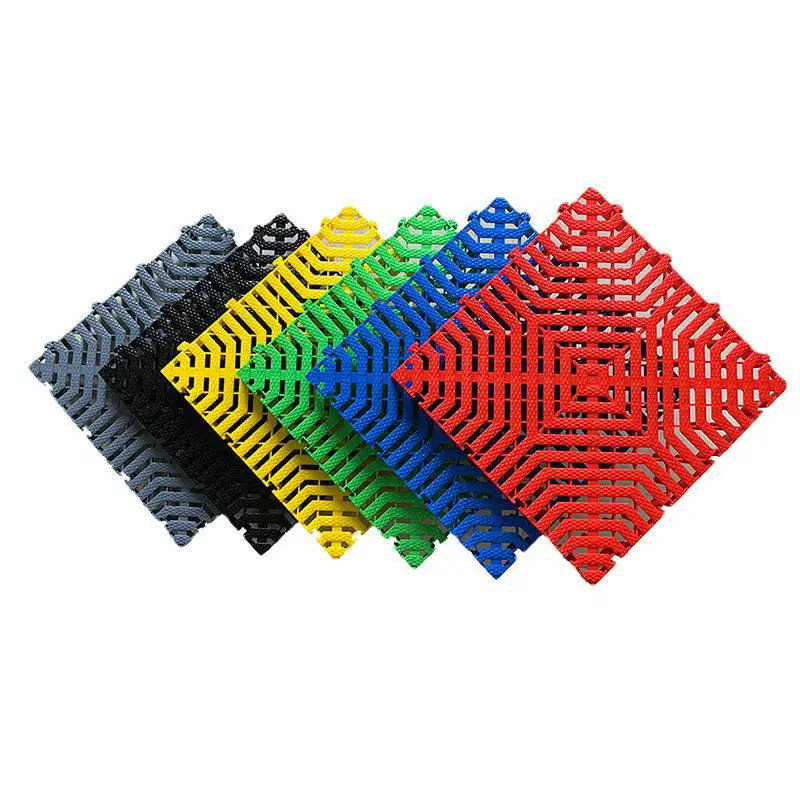 

Synthetic Garage Floor Tiles Interlocking Plastic Pp Outstanding Quality Reasonable Price Artifical Car wash shop