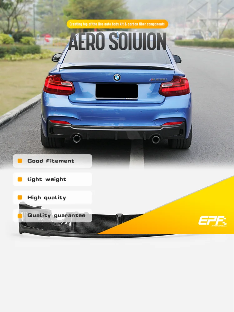 

Для заднего диффузора F22 EXOT Style, спортивной аэродинамической атмосферы и точной посадки