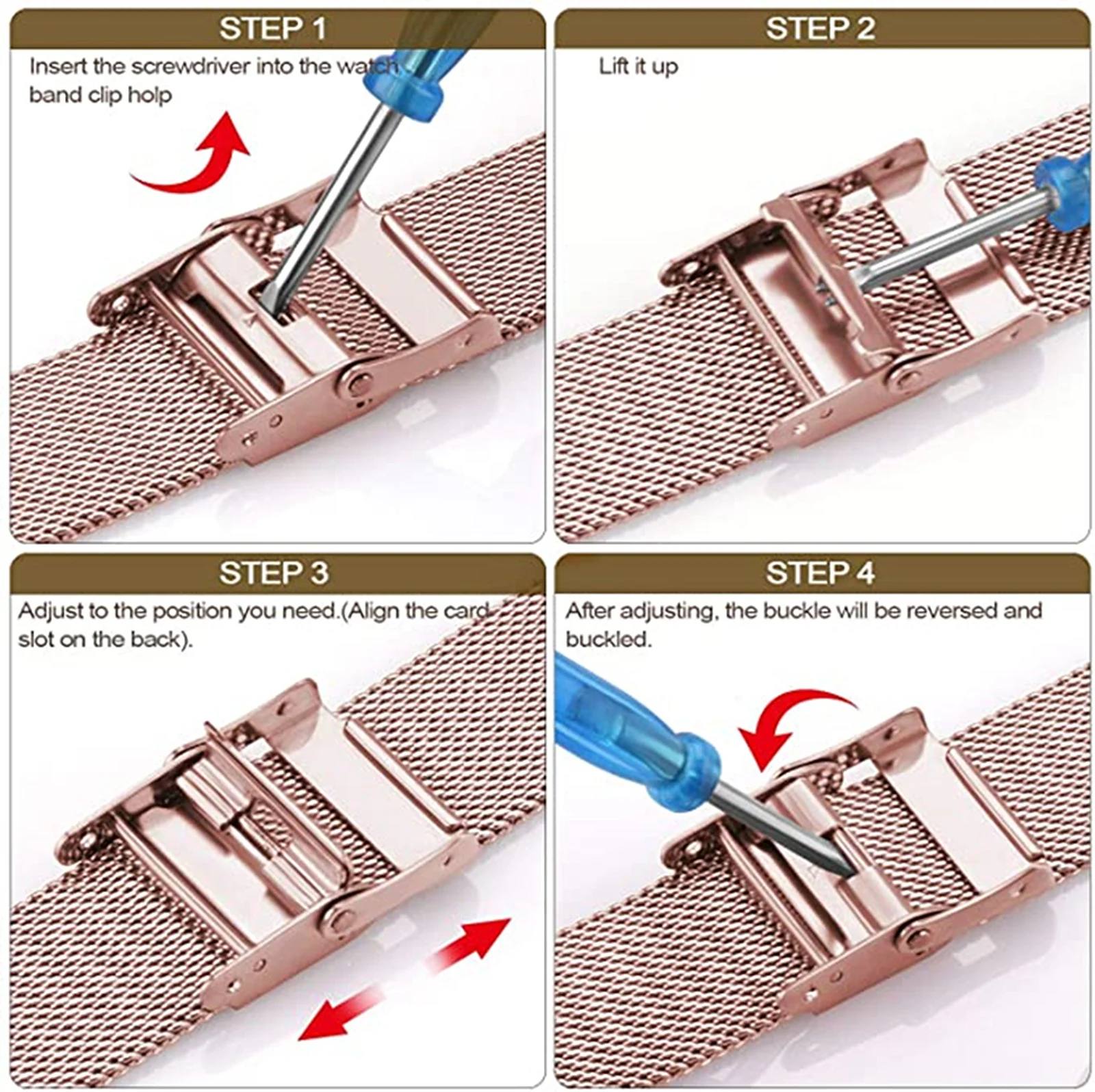 Metal Watch Strap For HUAWEI WATCH GT 4 GT3 2 Pro 46mm 42mm Band Bracelet For HONOR MagicWatch GS 20 22mm Stainless Steel Belt