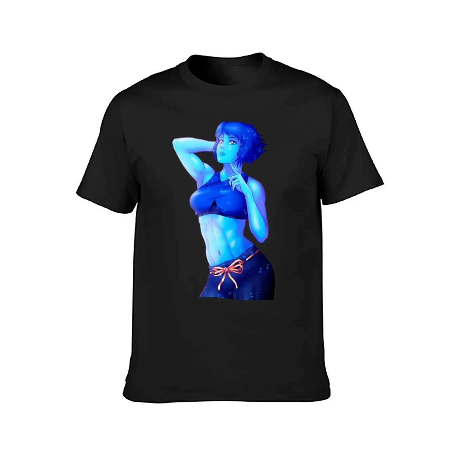 Lapis Lazuli T-Shirt summer top quick-drying cute tops t shirt for men