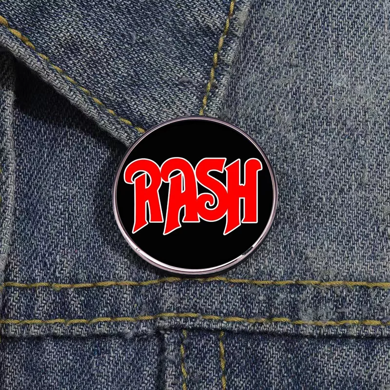 Pop Rock Band Pin Fashion Music Brooch Punk Rock Metal Badge Unique Jewelry Gift Clothing Accessories For Fans And Friends