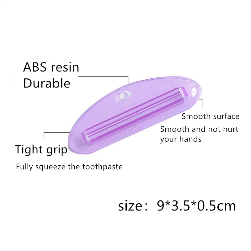 Toothpaste Squeezer Tooth Paste Holder Oral Care Bathroom Tools Tube Cosmetics Press Facial Cleanser Rolling Squeezing Dispenser