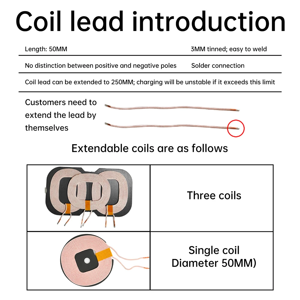 

Модуль передатчика, катушка, печатная плата, 15 Вт, тип-c, быстрая зарядка, беспроводное зарядное устройство, 5 В постоянного тока, 9 В, 12 В, многонапряженный вход, аксессуары для самостоятельного изготовления