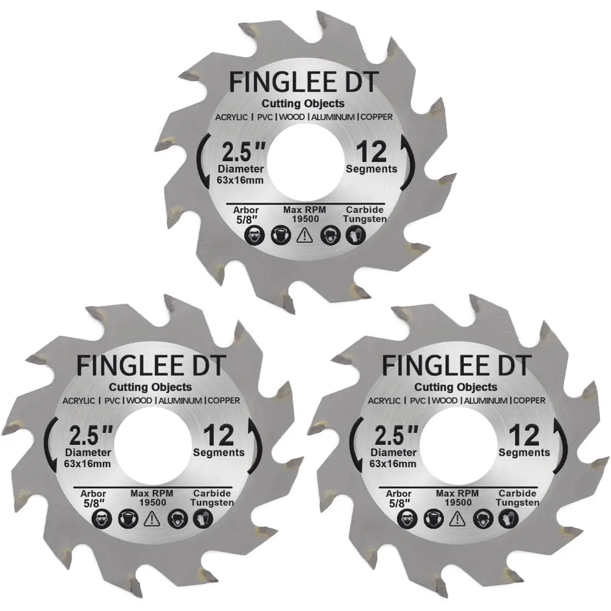 2.5Inchx12Tx5/8 Woo…