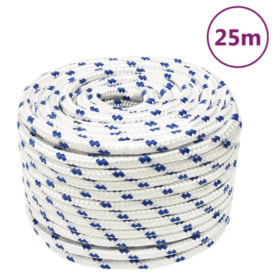 

Boat Rope White 0.47 82.0 ' Polypropylene