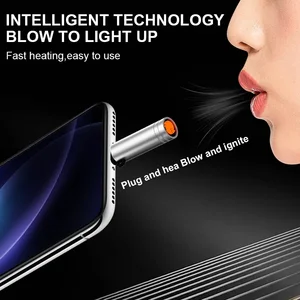 1/3pcs 새로운 타입 C 스위치 미니 담배 라이터는 내장 배터리없이 비행기에 운반 할 수 있습니다. 12 최고의 판매 리거 -16