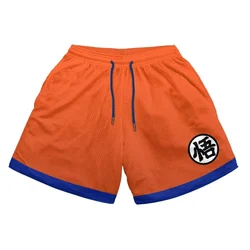 Anime Shorts Men Women Manga Cartoon Sports Gym Shorts Fitness 3D Manga Print Mesh Quick Dry Board Short Pants Summer Male