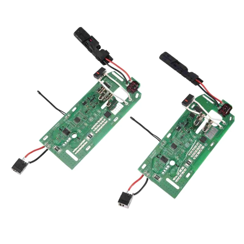 2 Stuks Li-Ion Batterij Opladen Bescherming Printplaat PCB, Voor Dyson V10 25.2V Stofzuiger