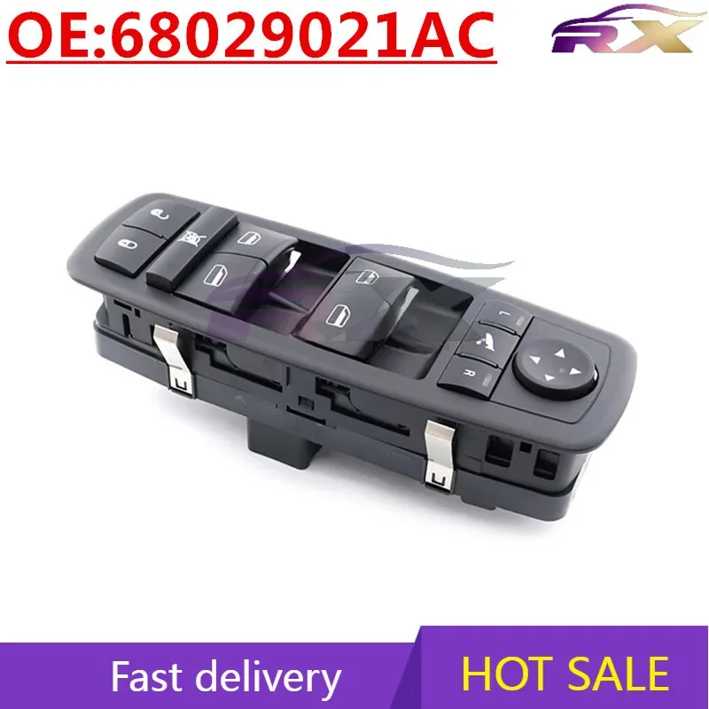 NEWM:68029021AC Power Window Master Control Switch For Chrysler/Dodge