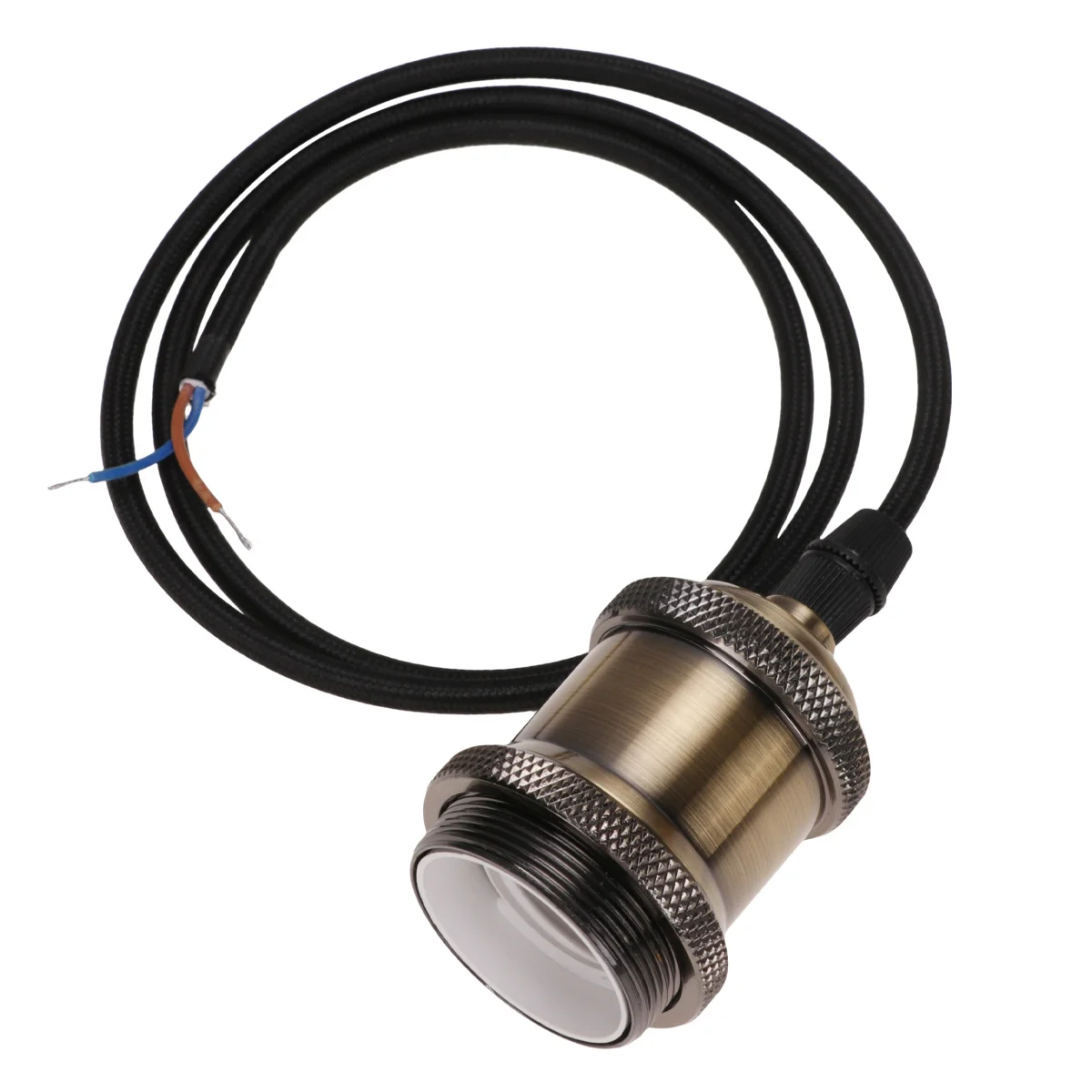 

Основание лампы E27 в стиле ретро, зеленая бронза, прочный и практичный держатель для светильника, простой в использовании для украшения дома, гостиной