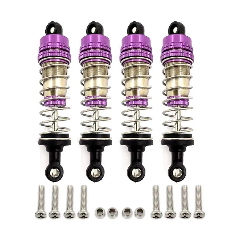 WLtoys 144001 124019 124018 금속 충격 흡수 장치 댐퍼 RC 자동차 업그레이드 부품 액세서리