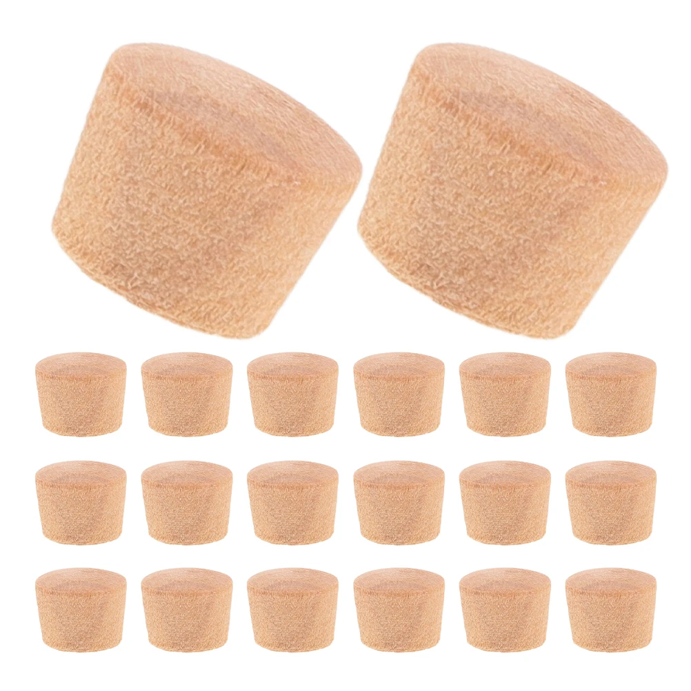 

50pcs Wooden Plugs for Furniture Hole Filler Bee Hole Carpenter DIY Woodworking Accessories Reusable Durable Decorative