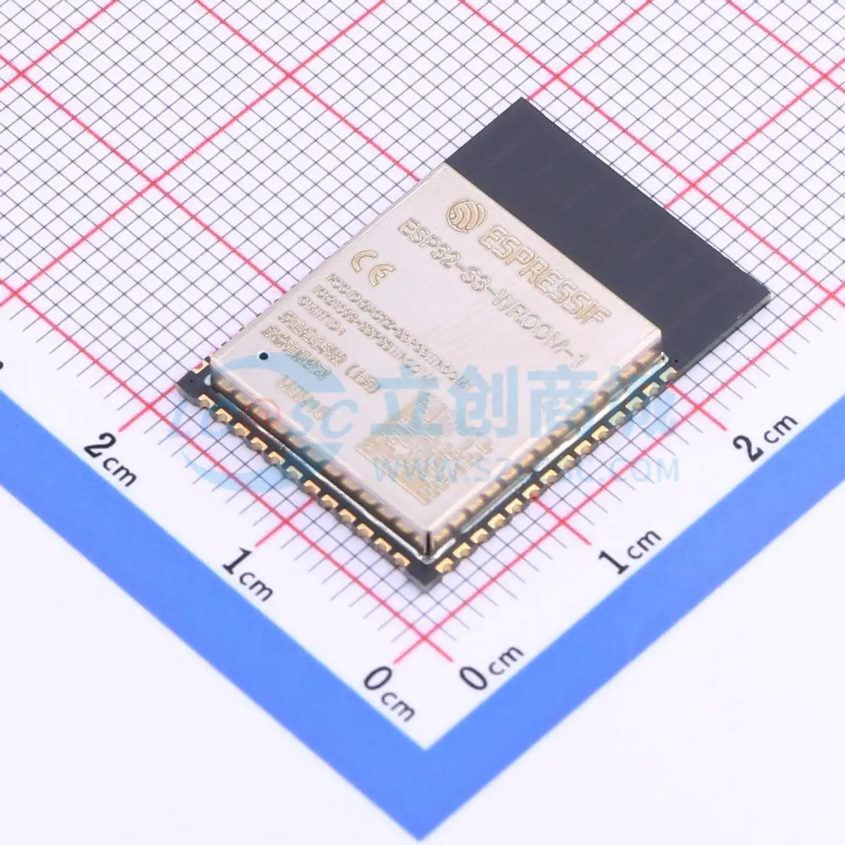 3pcs ESP32-S3-WROOM-1-N16 Wireless Communication Module for Embedded Control Systems C2913199