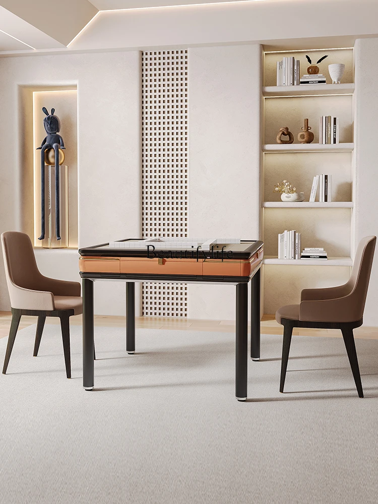 Mahjong machine Automatic household dining table dual-purpose mahjong table four-port machine