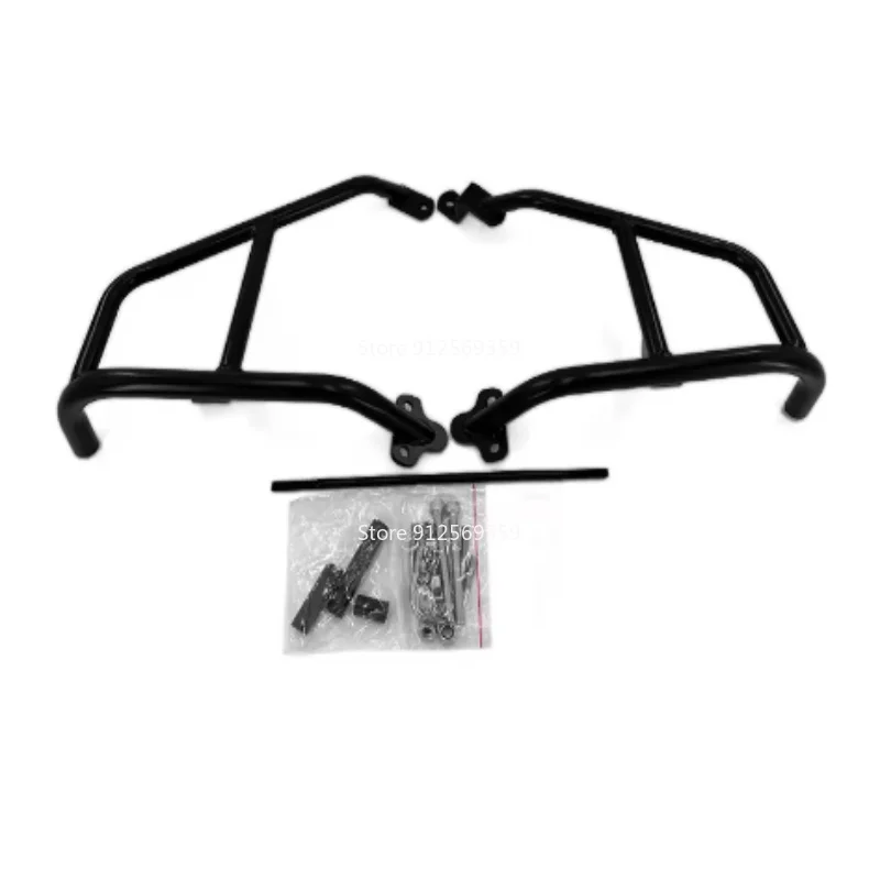 Highway Engine Guard Crash Protect bars for Kawasaki KLE650 VERSYS 650 07-14  Black