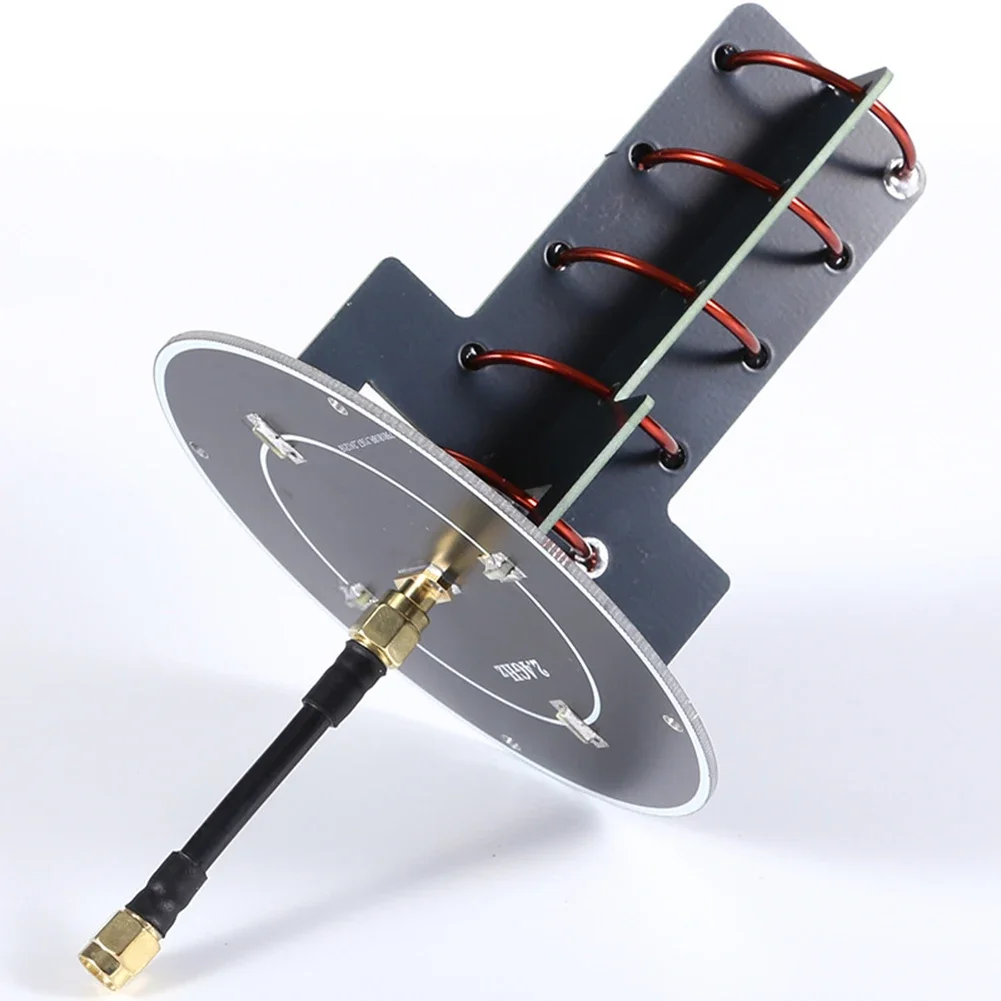 

For Better Performance 2.4GHz Antenna FPV Transmission Antenna Circular Polarization Antenna Superior Axial Ratio