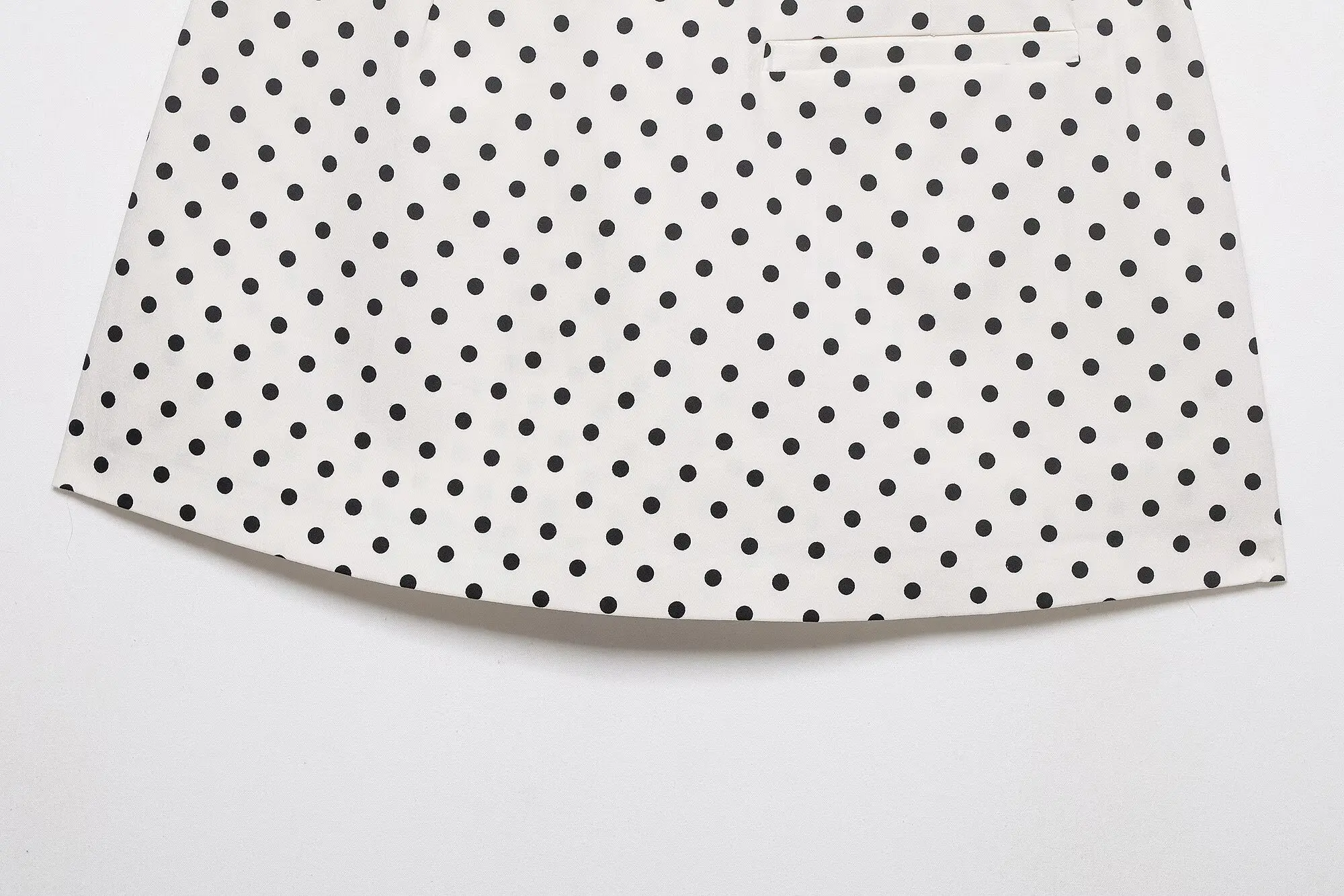 Nlzgmsj 2026 Sommer Retro Polka Dot Low Rise Minirock Damen Lässiger Wickelrock Kurzer Rock für Streetwear – Detail 10