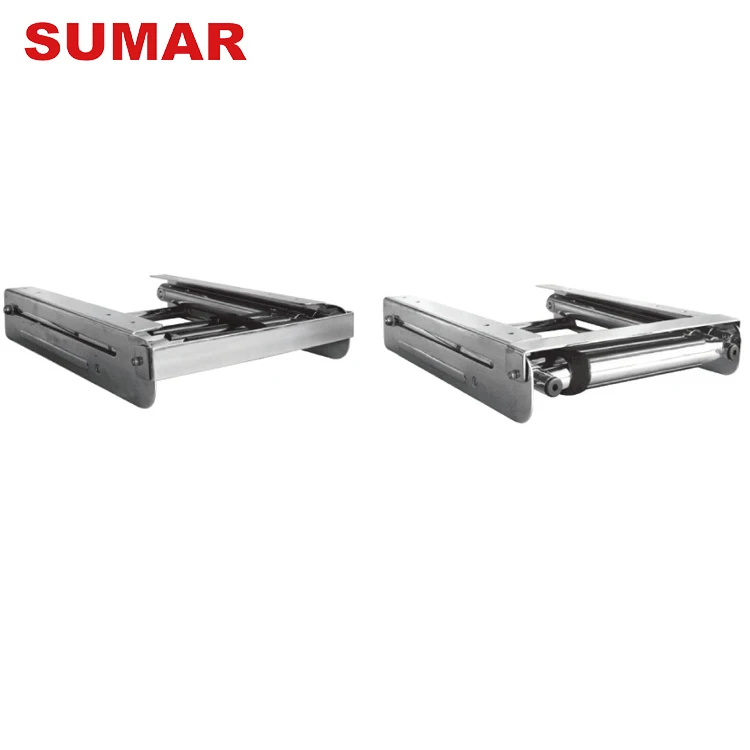 حار بيع سلامة الغوص المضادة للانزلاق البلاستيك خطوة السفينة سلم متداخل الأجزاء لمنصة