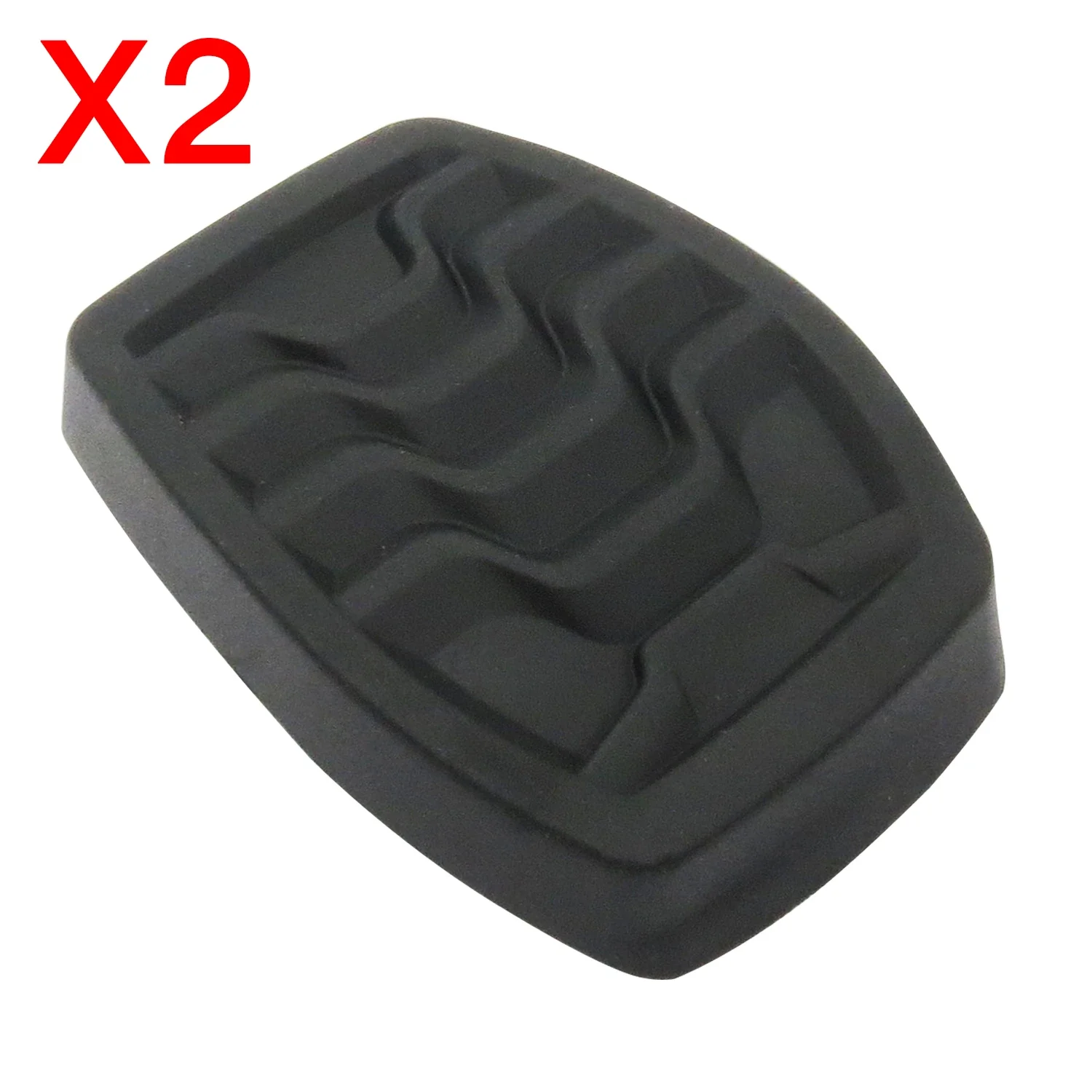 2X Clutch Brake Pedal Rubber Cover For Ford Transit Mk8 Courier Tourneo Transit Custom 2013-2019 1826229 BK217A624AB Accessories