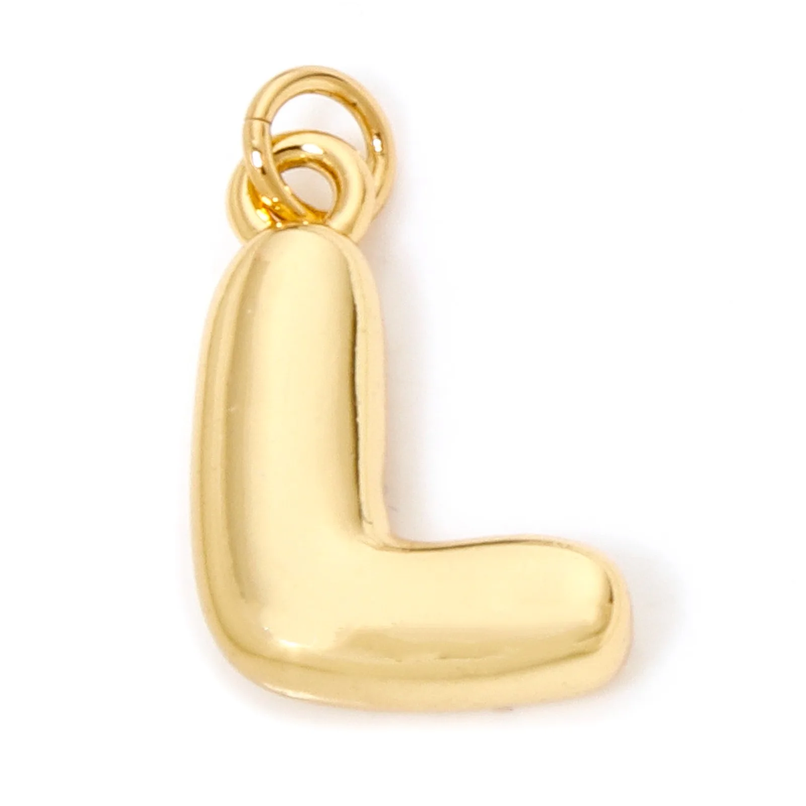 1pc neue Messing Charms Gold Farbe Kapital Alphabet Buchstabe 3d Anhänger DIY Halskette Armband für Frauen Männer Party Schmuck Ergebnisse – Detail 10