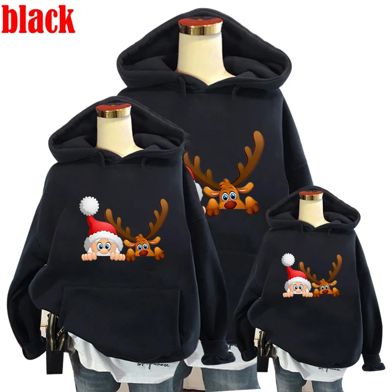 

Merry Christmas Print Unisex Hoodie Funny Fashion Autumn Winter Classic Oversized Sportwear Women's Blouse Y2k Kids Hoodies