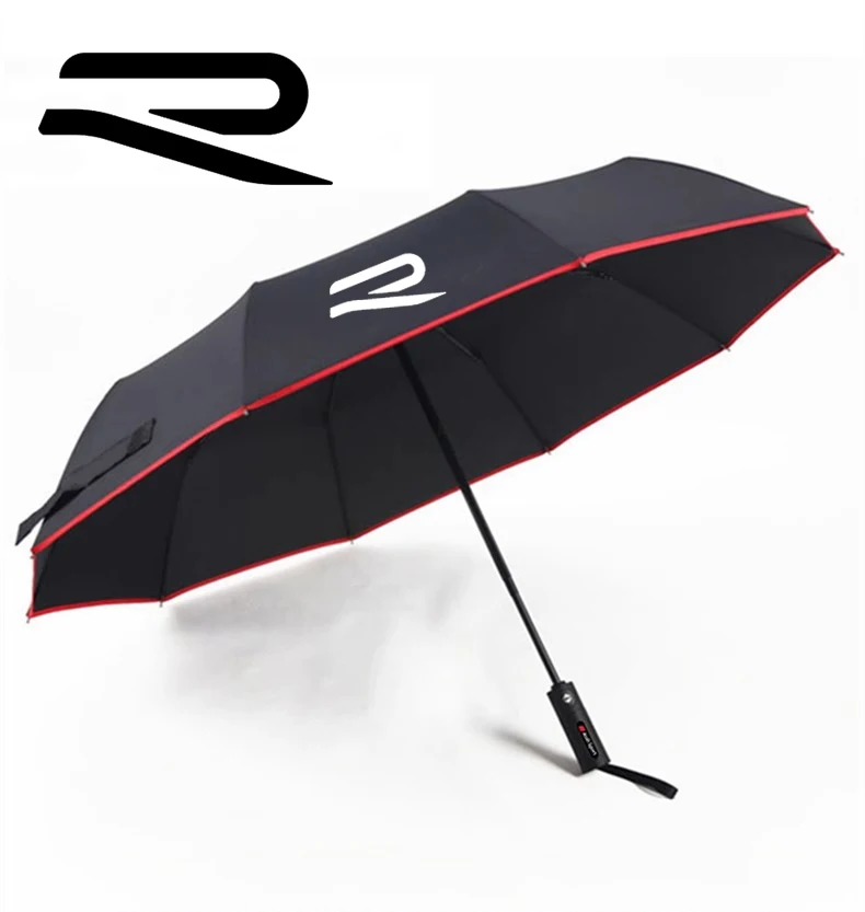 Car Automatic Folding Windproof Sunshade Umbrella For Volkswagen New R Golf Touareg Passat Scirocco Tiguan T-ROC T-Cross Arteon