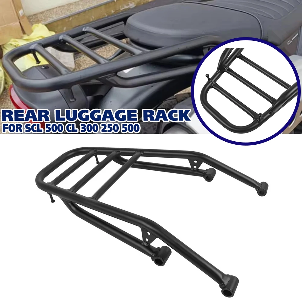

For Honda CL250 CL300 CL500 CL 250 300 500 Luggage Holder Cargo Shelf Mount Bracket Rear Tail Rack Top Box Case Suitcase Carrier