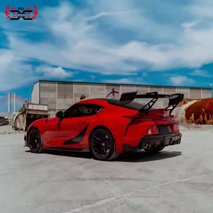 

Dry Carbon Fiber Supra A90 AD-V3 Wing for Toyota GR Supra A90 A91 MK5 Rear Spoiler Trunk Lip Flap Body Kit