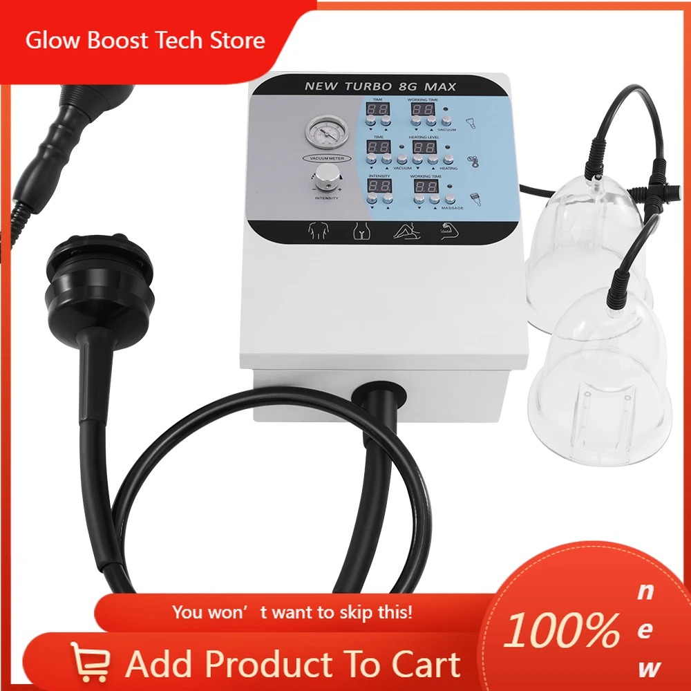 

GB2026 Máquina de escritorio G8 Max, 3 funciones, vibración, masaje corporal al vacío, adelgazamiento, celulitis, Reduce la gras