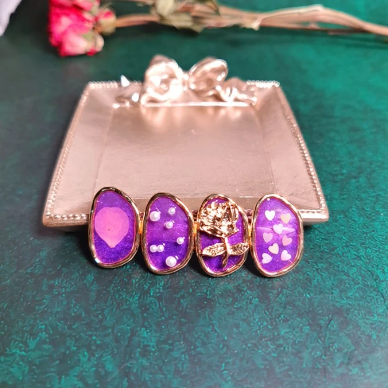 3163 Wholesale Original Creative Hair Clips Trendy Colors Special Hair Accessories Duckbill Clips Retention Pearl Rose Flower view 4