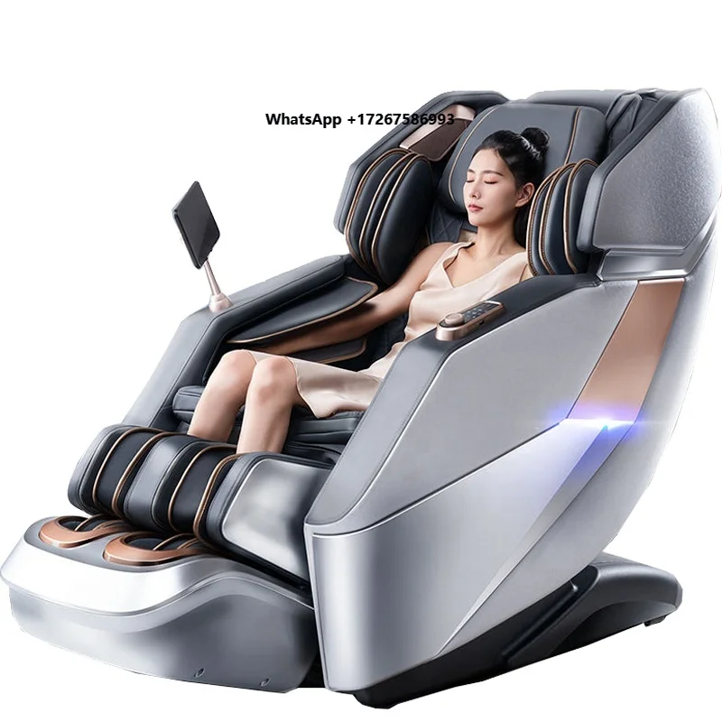 NINGDECRIUS 2026 Hot Sell Full Body Massage Chair Luxury 4D Zero Gravity Shiatsu Electric Heating SL Track Massage Chair