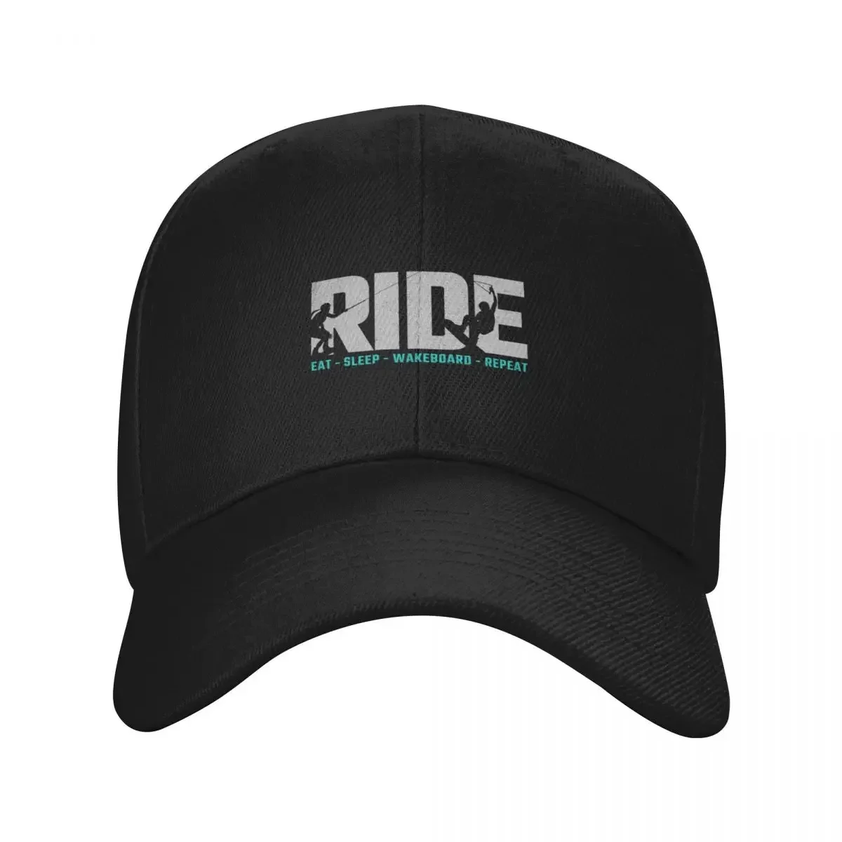 

funny wakeboard wakeboarding quote - wakeboarding 3 Baseball Cap Sunscreen Funny hats Dropshipping For Man Women's