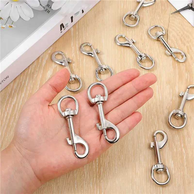 Hot Sale-60 Pcs Heavy Duty Swivel Snap Hooks, 2.75 Inch Zinc Alloy Dog Leash Clips, For Keychains, Pet Leashes & Outdoor Gear