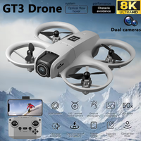 GT3 Drone 8K 5G GPS Professional HD Aerial Photography Dynamic Lighting Remote Control Aircraft Optical Flow Quadcopter Toy Gift