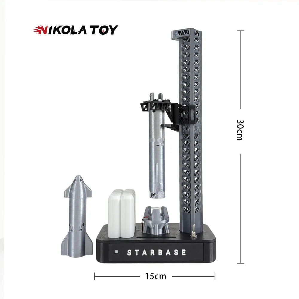 TAO  Full Version SpaceX Starship Model Humidifier Highly Reproduced Launch and Recovery