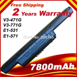 6600mAh Battery for Acer Aspire V3-771G 4741 5551 5552 5552G 5551G 5560 5560G 5733 5741 AS10D31,AS10D51,AS10D61,AS10D71 AS10D75