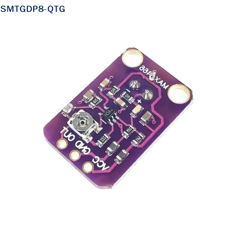 NEW MAX4466 Microphone AGC Amplifier Board Sound Sensor Module Auto Gain Control Attack For GY-MAX4466 PCB Board Diy Kit