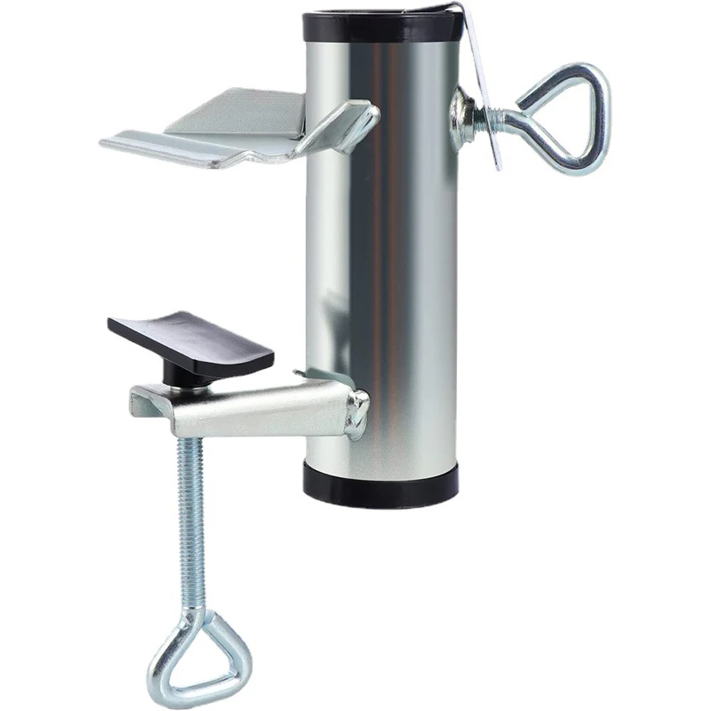 1Pc Umbrella Clamp for Heavy Duty Outdoor Leisure Activities Parasol Holder Tools For Benches Tailgates Poles Boats Fences