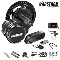 Tongsheng TSDZ8 750W TSDZ2B 500W Motor Kit Mid Drive Torque Sensor Bicycle Engine Electric Bike Conversion Kit With Battery
