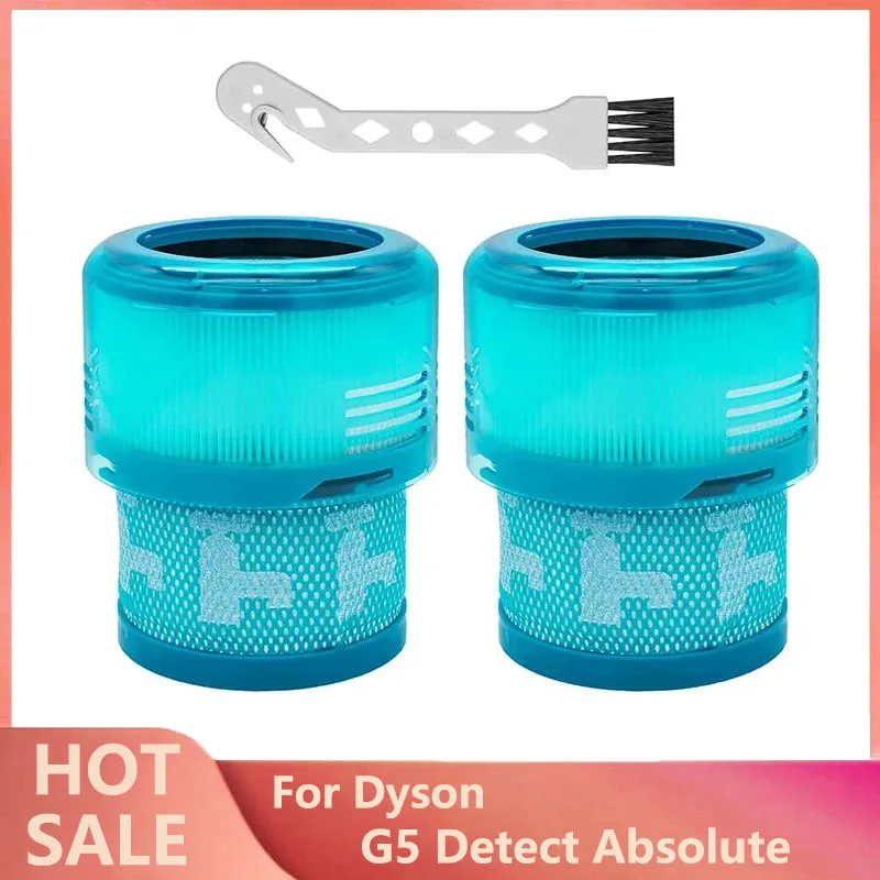 Washable Filter For Dyson G5 Detect Absolute Cordless Vacuum Cleaner Post Filter HEPA Filters Replacement Parts Accessories