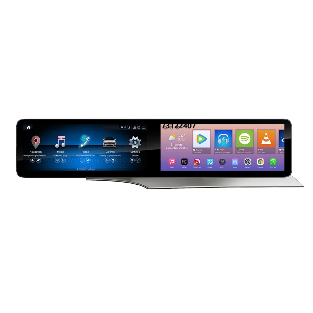 Android 13 8core 1920*720 Resolution Dsp Car-play Android Auto Qualcomm 665 for C/GLC Class 2015-2020