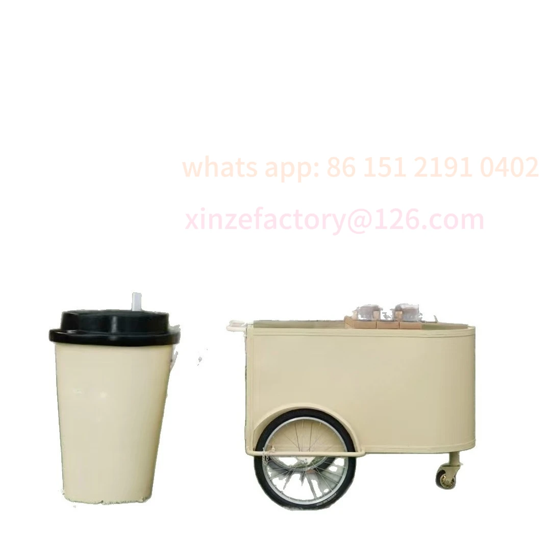 Customizable baking tasting cart float iron art scenic spot snack mall ice cream sale park stall goods