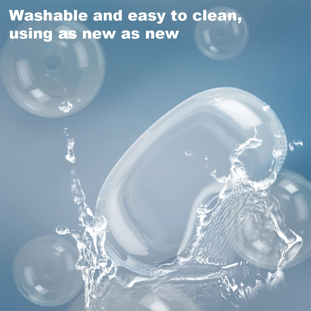 غطاء حماية شفاف مقاوم للصدمات من مادة TPU الناعمة النحيفة لملحقات Vision Pro VR لملحقات Apple Vision Pro