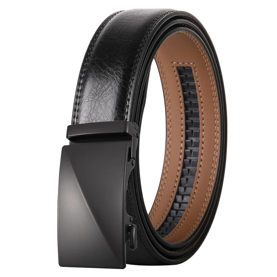 New Mens Designer Belts High Quality Genuine Leather Belt Men Luxury Brand Automatic Buckle Male Belt White Brown Black B550