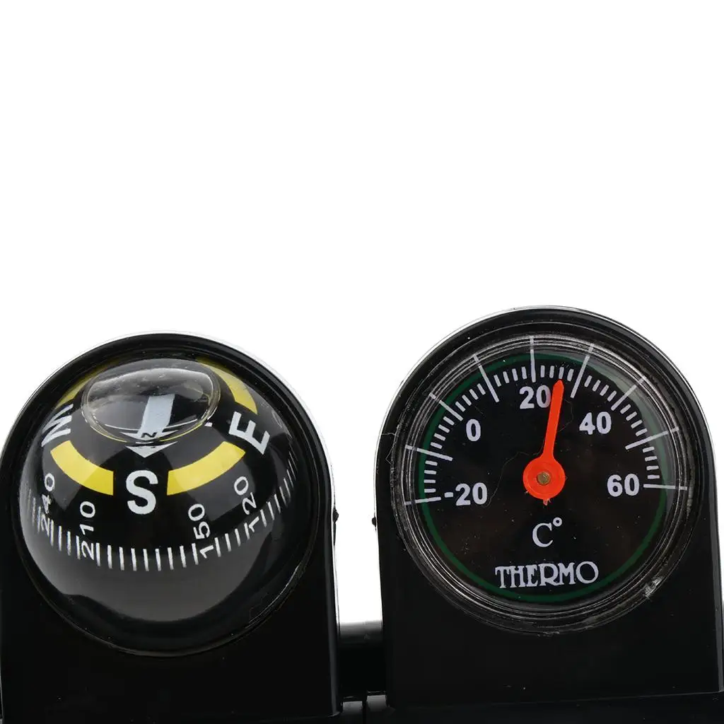 5X Car Compass with Thermometer, Multi-Functional Sea Marine Navigation Compass